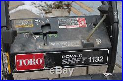 Toro Powershift 1132 Heavy Duty 2-stage Snow Blower 32 11 HP Pick-up Only