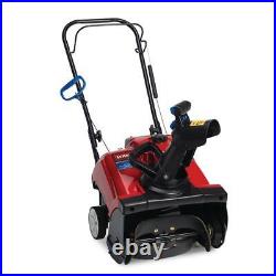 Toro Snow Blower Single-Stage Gas Power Clear 518 ZR 99cc 18-Inch Black And Red