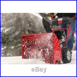 Troy-Bilt 24 in. 208 cc Two-Stage Gas Snow Blower with Electric Start Self
