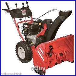 Troy-Bilt 28-inch 2-Stage Gas Snow Thrower 277CC 4-Cycle OHM with Electric Start