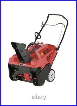 Troy-Bilt Squall 179cc Electric Start 21 Single Stage Gas Snow Thrower