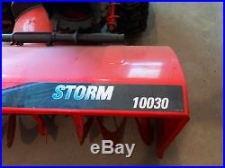 Troy Bilt Storm 10030 Electric Start Gas 2-Stage 30 Snow Blower Thrower