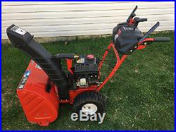 Troy Bilt Storm 2620 Two Stage Snow Blower Thrower Electric Start 208cc Tecumseh