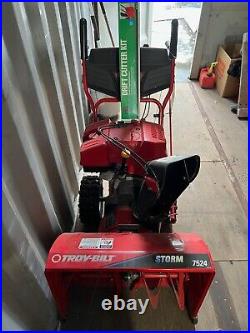 Troy-Bilt Storm 7524 24 7.5HP, Two-Stage Snow Blower, AWD, Electric Start