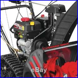 Troy Bilt Two Stage Gas Snow Blower 26 Inch 208 Cc Electric Start Track Drive