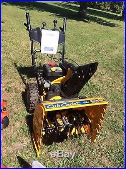 Used snow blower CUB CADET 524 SW two -stage