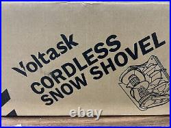 Voltask 20V Cordless Snow Shovel with Adjustable Handle NEW KHC39