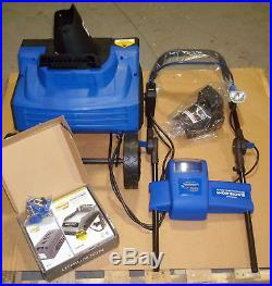 WITH BATTERY Snow Joe iON18SB 18 in 40 volt Cordless Snowblower Thrower