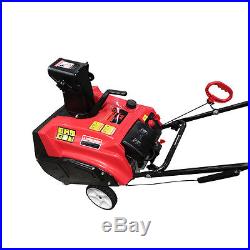 Warrior Tools America WR67436 Gas Powered Single Stage Snow Thrower, 20-Inch