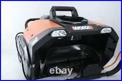 Worx WG471 40V 20in Cordless Snow Blower Power Share w Brushless Motor Orange
