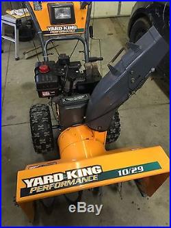 YARD KING PERFORMANCE TWO STAGE SNOW THROWER