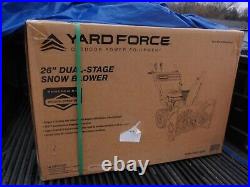 Yard Force 26 Dual-Stage, Electric Start, 208cc B&S YF26-DS21-GSB