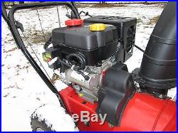 Yard Machine (MTD) 24 Electric Start Snow Blower Little Used 6Forward 2Reverse