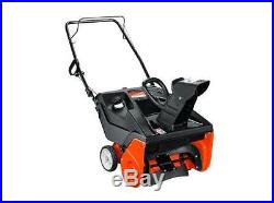 Yard Machines 21 in. 179 cc Single-Stage Engine Electric Start Gas Snow Blower