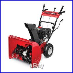 Yard Machines 24 Two-Stage Snow Thrower Powermore 208cc Engine Electric Start