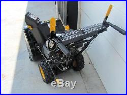 Yard Machines 8hp 24 Two Stage Snow Blower. Electric Start. Good Shape